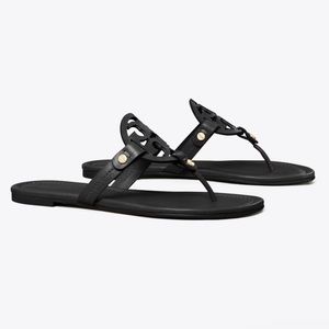 Tory Burch Black Miller Sandals